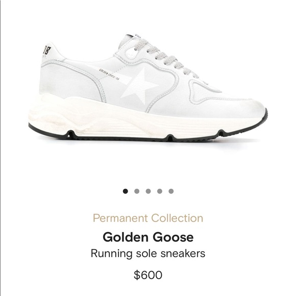 golden goose running sole sneakers